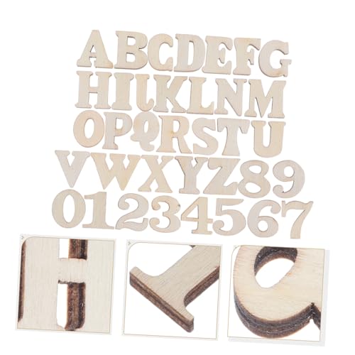 Uonlytech 308 Stück Teiliges Set Holzbuchstaben und Zahlen Naturbelassene Holzformen zum Basteln DIY Holz Alphabet Buchstaben und Zahlen für Lernspiele und Kreative Heimdekoration Uonlytech 308 Stück Teiliges Set Holzbuchstaben und Zahlen Naturbelassene Holzformen zum Basteln DIY Holz Alphabet Buchstaben und Zahlen für Lernspiele und Kreative Heimdekoration von Uonlytech