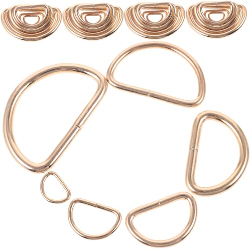 Uonlytech 30Stücke D Ring Schlüsselanhänger Clips Langlebige Metall D Ringe für DIY Taschenzubehör zum Basteln von Geldbörsen und Handtaschen Einfach zu Verwenden und Vielseitig Uonlytech 30Stücke D Ring Schlüsselanhänger Clips Langlebige Metall D Ringe für DIY Taschenzubehör zum Basteln von Geldbörsen und Handtaschen Einfach zu Verwenden und Vielseitig von Uonlytech