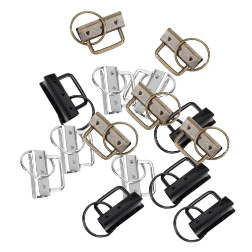 Uonlytech 30Stücke Schlüsselanhänger Klemmschließe Fob Schlüsselring für DIY Armbänder Lanyards und Handwerksprojekte Farben für Bastelideen Uonlytech 30Stücke Schlüsselanhänger Klemmschließe Fob Schlüsselring für DIY Armbänder Lanyards und Handwerksprojekte Farben für Bastelideen von Uonlytech