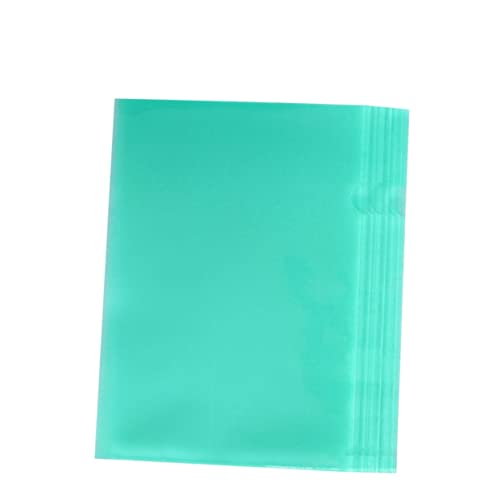 Uonlytech 30Stücke Transparente Dokumentenmappe Form PP Material Erweiterbare Brieftasche für Büro Schule Professionelle Anlässe Farbton von Uonlytech