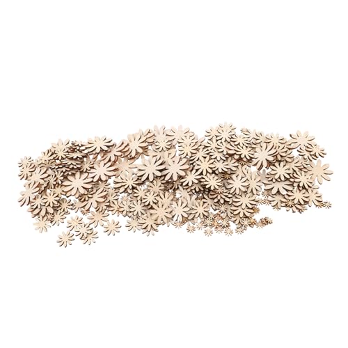 Uonlytech 350 Stück Teiliges Unbemalte Holzblumen zum Basteln Sichere Glatte Holzscheiben für DIY Handwerk Vielseitige Holzblüten zum Bemalen und Dekorieren Fördert Kreativität und Uonlytech 350 Stück Teiliges Unbemalte Holzblumen zum Basteln Sichere Glatte Holzscheiben für DIY Handwerk Vielseitige Holzblüten zum Bemalen und Dekorieren Fördert Kreativität und von Uonlytech