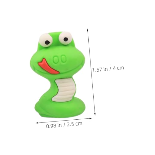 Uonlytech 36 Stück Schlangenradierer Radiergummis Fun Eraser Schulgummis Süß Radiergummis Für Mini-radierer Für Das Klassenzimmer Eraser Der Schulversorgung Mini-radierer Plastik von Uonlytech