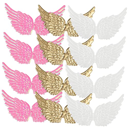 Uonlytech 36 Stück Teiliges Kleine Engelsflügel Patches Gold Glitzernd Dekorative Aufnäher für DIY Kleidung Rucksäcke Hüte Schuhe und Bastelprojekte Realistische Textur Vielseitig Uonlytech 36 Stück Teiliges Kleine Engelsflügel Patches Gold Glitzernd Dekorative Aufnäher für DIY Kleidung Rucksäcke Hüte Schuhe und Bastelprojekte Realistische Textur Vielseitig von Uonlytech