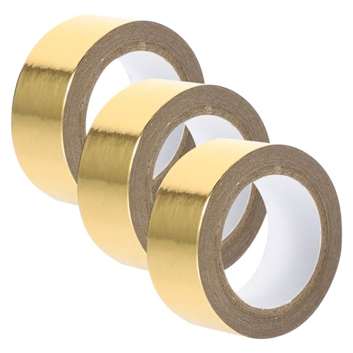 Uonlytech 3Rollen Washi Tape Dekorative Klebebänder und Transparent für Scrapbooking Tagebuchgestaltung DIY Handwerk und Bastelzubehör von Uonlytech