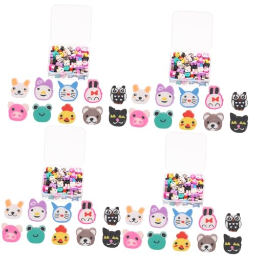 Uonlytech 4 Boxen Weicher Keramik -Perlenschmuck Perlen für Schmuckhersteller Miniatur Party Reiz Herstellung DIY -Schmuckzubehör Cartoon lose Perlen Polymer-Ton Uonlytech 4 Boxen Weicher Keramik -Perlenschmuck Perlen für Schmuckhersteller Miniatur Party Reiz Herstellung DIY -Schmuckzubehör Cartoon lose Perlen Polymer-Ton von Uonlytech
