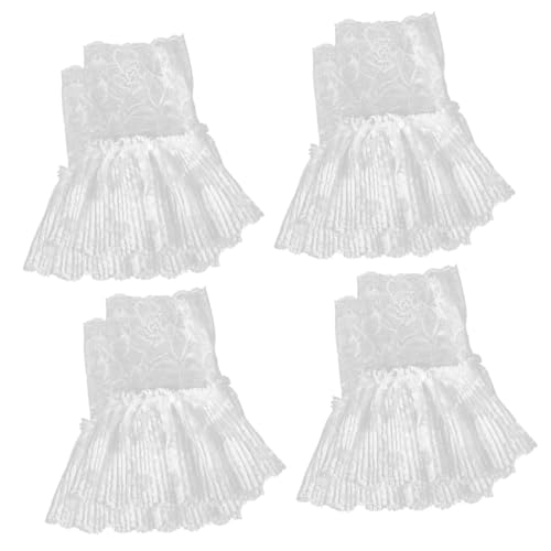 Uonlytech 4 Paare Abnehmbare Spitzenärmel für Elastische Handgelenk Manschetten Puffärmel für Hochzeitskleider und Besondere Anlässe Vielseitige Mode Accessoires Klassischem Uonlytech 4 Paare Abnehmbare Spitzenärmel für Elastische Handgelenk Manschetten Puffärmel für Hochzeitskleider und Besondere Anlässe Vielseitige Mode Accessoires Klassischem von Uonlytech
