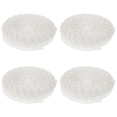 Uonlytech 4 Rollen Lace Trim Weißes Spitzenband für Diy Nähen und Basteln für Hochzeitsdekoration Kleidung Scrapbooking und Kreative Projekte Yards Uonlytech 4 Rollen Lace Trim Weißes Spitzenband für Diy Nähen und Basteln für Hochzeitsdekoration Kleidung Scrapbooking und Kreative Projekte Yards von Uonlytech
