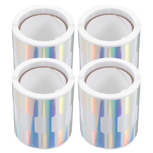 Uonlytech 4 Rollen Schmuckanhänger: Selbstklebende Schmucketikettenaufkleber aus Kraftpapier für die Organisation und Verpackung von Einzelhandelsgeschäften – Aufkleber für Halsketten und Armbänder Uonlytech 4 Rollen Schmuckanhänger: Selbstklebende Schmucketikettenaufkleber aus Kraftpapier für die Organisation und Verpackung von Einzelhandelsgeschäften – Aufkleber für Halsketten und Armbänder von Uonlytech