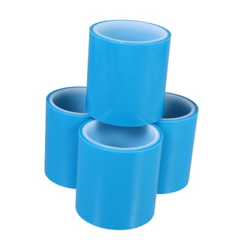 Uonlytech 4 Rollen Uv -kleberpapierband Elektronikband Schmuckband Hochtemperaturband Uv-harzband Nahtloses Papierband Klebeband Zum Einwickeln Uv-klebeband Wärmeband Das Haustier Sky-blue von Uonlytech