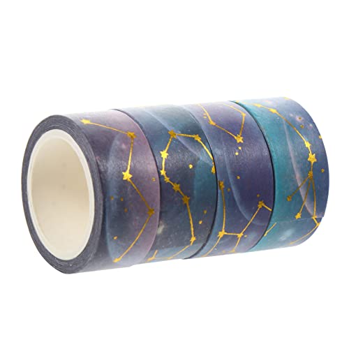 Uonlytech 4 Rollen Washi Tape Klebeband Washi Papier Aufkleber Washi Masking Tape Dekoband Notizbuchband Japanisches Papier Bunt Uonlytech 4 Rollen Washi Tape Klebeband Washi Papier Aufkleber Washi Masking Tape Dekoband Notizbuchband Japanisches Papier Bunt von Uonlytech