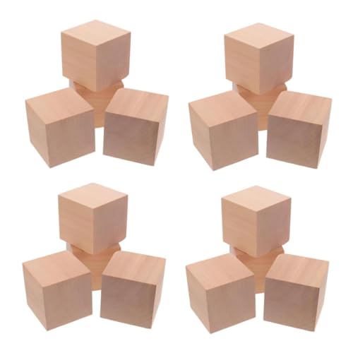 Uonlytech 4 Sätze Blöcke Konstruktionsspielzeug Rohlinge Für Projekte Farbig Gebäude Name Holzdekoration Holzhandwerk Quadratische Holzwürfel Unfertige Leere Holzwürfel 4 Stück * 4 Uonlytech 4 Sätze Blöcke Konstruktionsspielzeug Rohlinge Für Projekte Farbig Gebäude Name Holzdekoration Holzhandwerk Quadratische Holzwürfel Unfertige Leere Holzwürfel 4 Stück * 4 von Uonlytech
