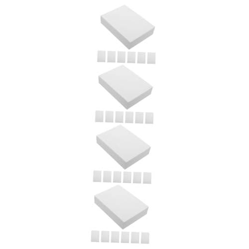 Uonlytech 4 Sätze Fotopapier Posterpapier Hochglanz Einladungs Fotopapier Normales Fotodruckpapier Hochzeitsfoto Qualitätspapier Farbpapier Blanko Druckpapier Druckerpapier 100 Blätter * 4 von Uonlytech