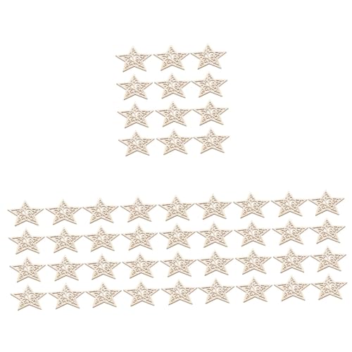 Uonlytech 4 Sätze Fünf-punkte-sternholzchip-dekoration Für Form Dekorationen Sterndekor Silberne Sterne Sternverzerrungshandwerk Ausgeschnittenes Handwerk Sternverzierung Beige 50 Stück * 4 Uonlytech 4 Sätze Fünf-punkte-sternholzchip-dekoration Für Form Dekorationen Sterndekor Silberne Sterne Sternverzerrungshandwerk Ausgeschnittenes Handwerk Sternverzierung Beige 50 Stück * 4 von Uonlytech