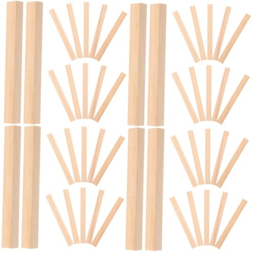 Uonlytech 4 Sätze Holzstangenmodellmaterial Bastelstock Klein Möbel Jumbo Bastelstangen Unfertiger Holzstab Dübelsticks Bastelstöcke Aus Holz Übung Dübelstange Kiefernholz 30 Stück * 4 Uonlytech 4 Sätze Holzstangenmodellmaterial Bastelstock Klein Möbel Jumbo Bastelstangen Unfertiger Holzstab Dübelsticks Bastelstöcke Aus Holz Übung Dübelstange Kiefernholz 30 Stück * 4 von Uonlytech