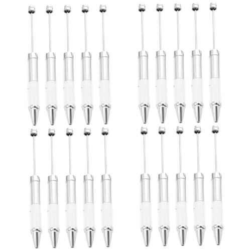 Uonlytech 4 Sätze Kugelschreiber Form Ball Stift Mit Perlen Stift Zum Schreiben Perlenstift Selber Machen Diy Perlenstifte Perlenstifte, Perlen Perlenstifte Mit Perlen Plastik 5 Stücke * 4 Uonlytech 4 Sätze Kugelschreiber Form Ball Stift Mit Perlen Stift Zum Schreiben Perlenstift Selber Machen Diy Perlenstifte Perlenstifte, Perlen Perlenstifte Mit Perlen Plastik 5 Stücke * 4 von Uonlytech