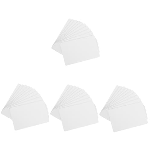 Uonlytech 4 Sätze Leere Mitarbeiterkarte Name Leere Karten Schmucklos Diy Basteletikett Zubehör Für Die Kartenherstellung Etiketten Für Drucker Plastikausweis Pvc Weiß 10 Stück * 4 Uonlytech 4 Sätze Leere Mitarbeiterkarte Name Leere Karten Schmucklos Diy Basteletikett Zubehör Für Die Kartenherstellung Etiketten Für Drucker Plastikausweis Pvc Weiß 10 Stück * 4 von Uonlytech