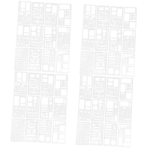 Uonlytech 4 Sätze Malvorlage Schablonen Für Sprühfarbe Malerei Zeitschriftenvorlagen Groß Scrapbooking-schablonen Praktische Kunststoffschablonen Das Haustier 12 Stück * 4 Uonlytech 4 Sätze Malvorlage Schablonen Für Sprühfarbe Malerei Zeitschriftenvorlagen Groß Scrapbooking-schablonen Praktische Kunststoffschablonen Das Haustier 12 Stück * 4 von Uonlytech