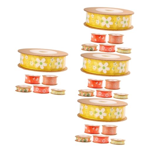 Uonlytech 4 Sätze Multi Funktion Satinband Für Bastelarbeiten Strapazierfähiges Geschenkband Bunten Designs Für Dekoration Schleifen Hochzeiten Und Diy Projekte 6 Rollen * 4 Uonlytech 4 Sätze Multi Funktion Satinband Für Bastelarbeiten Strapazierfähiges Geschenkband Bunten Designs Für Dekoration Schleifen Hochzeiten Und Diy Projekte 6 Rollen * 4 von Uonlytech