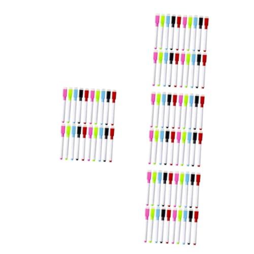 Uonlytech 4 Sätze Multifunktionale Whiteboard Marker Trockene Radiermarker Für Zuhause Schule Büro Farbe Zufällig Zufällige Farbe 30 Stück * 4 von Uonlytech