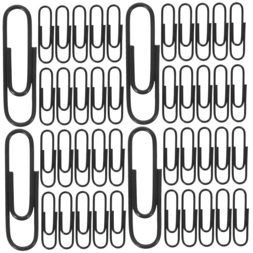 Uonlytech 4 Sätze Paperclip Briefpapier Papierclips Dokumentclips Binder Büroklammer Büroklammern Kreativ Kreative Büroklammern Clips Briefpapier Büroklammern Schwarz Eisen Uonlytech 4 Sätze Paperclip Briefpapier Papierclips Dokumentclips Binder Büroklammer Büroklammern Kreativ Kreative Büroklammern Clips Briefpapier Büroklammern Schwarz Eisen von Uonlytech