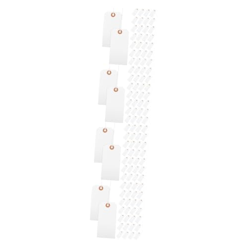 Uonlytech 4 Sätze Preisschilder Für Schmuck Preisschilder Für Kleidung Inventar -tags Hängend Tags Für Den Laden Anzeigen Leere Tags Etiketten Weiß Papierstau 100 Stück * 4 Uonlytech 4 Sätze Preisschilder Für Schmuck Preisschilder Für Kleidung Inventar -tags Hängend Tags Für Den Laden Anzeigen Leere Tags Etiketten Weiß Papierstau 100 Stück * 4 von Uonlytech