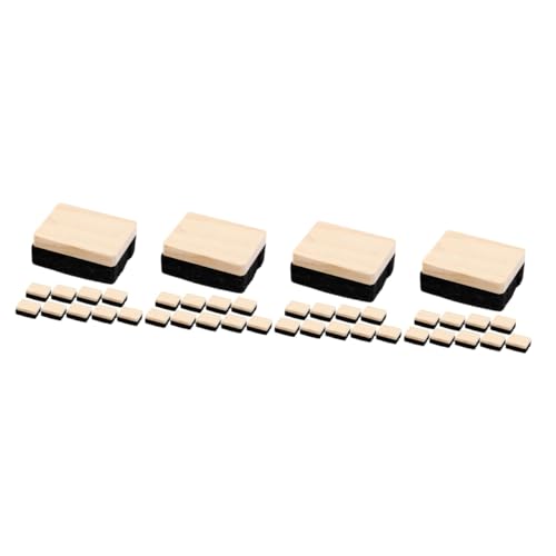 Uonlytech 4 Sätze Radiergummi Weißes Brett Tafel Kreidestaubtuch Bulletin Schwarz Mini Whiteboard-radierer Whiteboard-trockenlöscher Trockenlöscher Für Whiteboards Gefühlt 10 Stück * 4 Uonlytech 4 Sätze Radiergummi Weißes Brett Tafel Kreidestaubtuch Bulletin Schwarz Mini Whiteboard-radierer Whiteboard-trockenlöscher Trockenlöscher Für Whiteboards Gefühlt 10 Stück * 4 von Uonlytech
