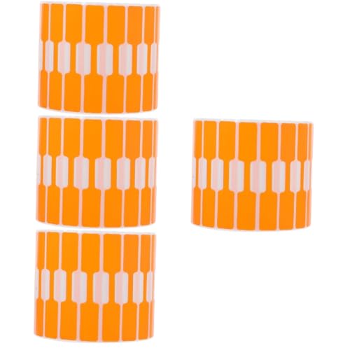 Uonlytech 4 Sätze Schmucketiketten Handgemacht Mit Schmuck Aufkleber Markierung Schild Etikettenaufkleber Farbig Klebeetikett Aufkleber Etiketten Aufkleber Papier Orange 2000 Stück * 4 Uonlytech 4 Sätze Schmucketiketten Handgemacht Mit Schmuck Aufkleber Markierung Schild Etikettenaufkleber Farbig Klebeetikett Aufkleber Etiketten Aufkleber Papier Orange 2000 Stück * 4 von Uonlytech