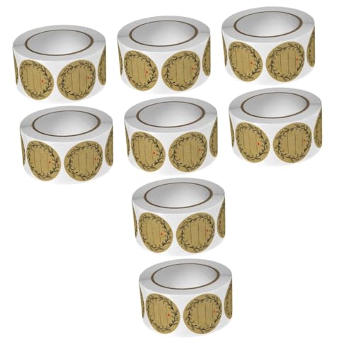 Uonlytech 4 Sätze Selbstklebende Etikettenaufkleber Name Aufkleber-etiketten Zahlenaufkleber Abziehbilder Runder Siegelaufkleber Backetikettenaufkleber Kraftpapier Khaki 2 Rollen * 4 Uonlytech 4 Sätze Selbstklebende Etikettenaufkleber Name Aufkleber-etiketten Zahlenaufkleber Abziehbilder Runder Siegelaufkleber Backetikettenaufkleber Kraftpapier Khaki 2 Rollen * 4 von Uonlytech