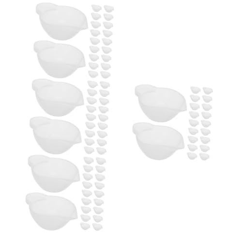 Uonlytech 4 Sätze Silikon Mischbecher Für Epoxidharz Diy Silikon Gießformen Wiederverwendbare Becher Für Bastelarbeiten Und Kunsthandwerk Für Resin Mixing Und Projekte 20 Stück * 4 von Uonlytech