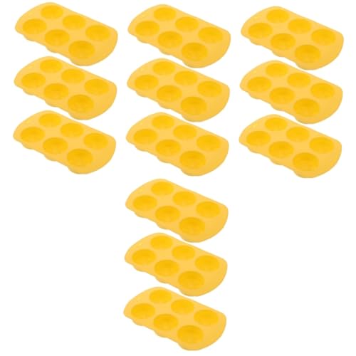 Uonlytech 4 Sätze Silikon -zitronenform Formen Für Ton Herstellung Kerzenform Formen Für Kerzen Silikonformen Formen Für Epoxidharz Diy Seifenform Aus Silikon Kieselgel Gelb 3 Stücke * 4 von Uonlytech