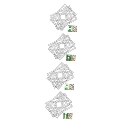 Uonlytech 4 Sätze Stanzteile Für Die Kartenherstellung Groß Cutter Album Schnitte Basteln Stanzformen Gestanzte Formen Zubehör Für Die Kartenherstellung Stanzungen Silber 2 Stück * 4 Uonlytech 4 Sätze Stanzteile Für Die Kartenherstellung Groß Cutter Album Schnitte Basteln Stanzformen Gestanzte Formen Zubehör Für Die Kartenherstellung Stanzungen Silber 2 Stück * 4 von Uonlytech