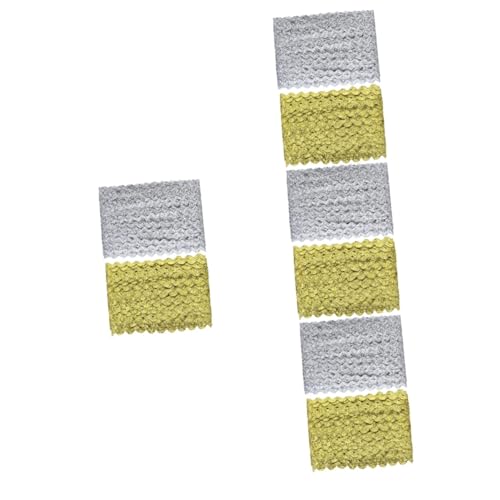 Uonlytech 4 Sätze Wellige Spitze Nähen Hochzeit Natürlich Flechten Geflochtener Besatz Zum Basteln Zopfbesatz Geflochtener Spitzenbesatz Kleiderdekoration Accessoires Links 2 Rollen * 4 Uonlytech 4 Sätze Wellige Spitze Nähen Hochzeit Natürlich Flechten Geflochtener Besatz Zum Basteln Zopfbesatz Geflochtener Spitzenbesatz Kleiderdekoration Accessoires Links 2 Rollen * 4 von Uonlytech