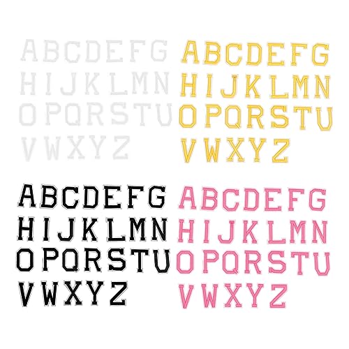 Uonlytech 4 Sets Buchstaben Patch Buchstaben Ästhetische Patches Name Stoff Reparatur Patch Dekorative Kleidungsverzierungen Kleidungsflicken Applikation Zahlen Stickflicken Uonlytech 4 Sets Buchstaben Patch Buchstaben Ästhetische Patches Name Stoff Reparatur Patch Dekorative Kleidungsverzierungen Kleidungsflicken Applikation Zahlen Stickflicken von Uonlytech