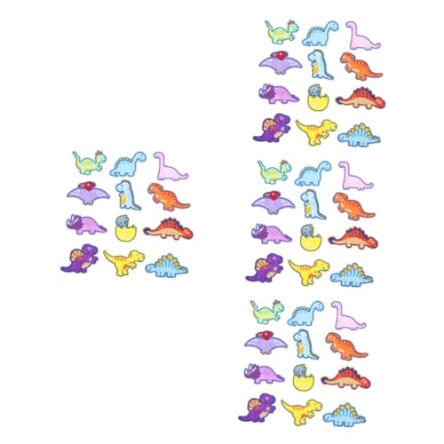 Uonlytech 4 Stück 2 Cartoon Dinosaurier -Stoffaufkleber Stickereiflecken Aufnäher nähen Applikationen Patches in Cartoon-Dinosaurier-Form Aufnäher für Kleidung Polyester Uonlytech 4 Stück 2 Cartoon Dinosaurier -Stoffaufkleber Stickereiflecken Aufnäher nähen Applikationen Patches in Cartoon-Dinosaurier-Form Aufnäher für Kleidung Polyester von Uonlytech