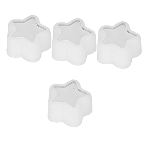 Uonlytech 4 Stück Blumenvasen Silikonform für DIY Pflanzer Langlebige und Einfache Handhabung Gießform für Projekte für Zuhause und Bastelstudios Uonlytech 4 Stück Blumenvasen Silikonform für DIY Pflanzer Langlebige und Einfache Handhabung Gießform für Projekte für Zuhause und Bastelstudios von Uonlytech
