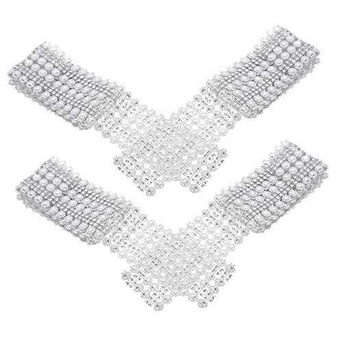 Uonlytech 4 Stück Dekorativer Strass Trim Vielseitige Verschleißfeste Applikation für Diy Handwerksprojekte Hochzeitsdekoration und Kleidungsaccessoires Uonlytech 4 Stück Dekorativer Strass Trim Vielseitige Verschleißfeste Applikation für Diy Handwerksprojekte Hochzeitsdekoration und Kleidungsaccessoires von Uonlytech