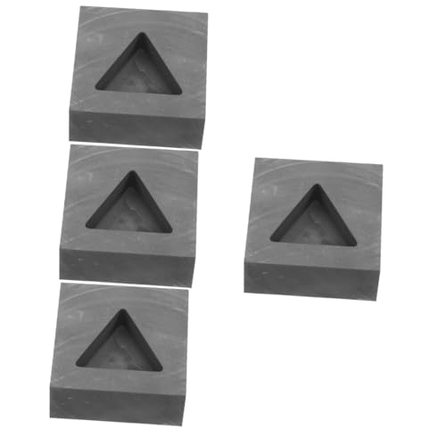 Uonlytech 4 Stück Dreiecksform Gussbarren Ingotform Barfenformen Schmelzendes Gießwerkzeug Formguss Gussformen Schmelzform Formenguss Gießformen Zum Schmelzen Schmelzguss-kit Graphit Schwarz Uonlytech 4 Stück Dreiecksform Gussbarren Ingotform Barfenformen Schmelzendes Gießwerkzeug Formguss Gussformen Schmelzform Formenguss Gießformen Zum Schmelzen Schmelzguss-kit Graphit Schwarz von Uonlytech