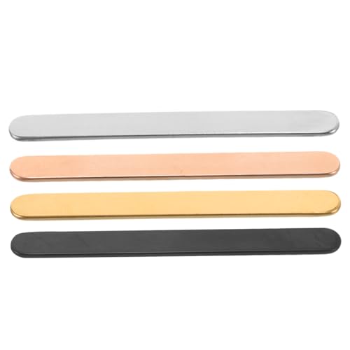 Uonlytech 4 Stück Edelstahlring Bausatz zur Herstellung von Ringen machen Schmuck für Stempeln Metallringrohling Handwerk Ring leer DIY-Ringstreifen Rostfreier Stahl Uonlytech 4 Stück Edelstahlring Bausatz zur Herstellung von Ringen machen Schmuck für Stempeln Metallringrohling Handwerk Ring leer DIY-Ringstreifen Rostfreier Stahl von Uonlytech