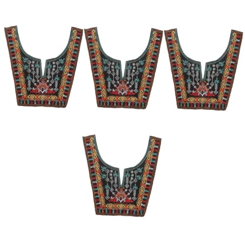 Uonlytech 4 Stück Ethnischer Stil Miao Bestickte Spitzenränder Patches Nähen Abziehbilder Nähen Kleidungsdekore Aufnäher Für Kleidung Kleid Diy-patch Applique Patches Kleidungsflicken Stoff Uonlytech 4 Stück Ethnischer Stil Miao Bestickte Spitzenränder Patches Nähen Abziehbilder Nähen Kleidungsdekore Aufnäher Für Kleidung Kleid Diy-patch Applique Patches Kleidungsflicken Stoff von Uonlytech