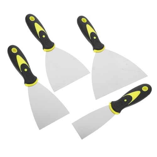 Uonlytech 4 Stück Glasofenreiniger glasreiniger Messer zum Abkleben von Trockenbauwänden Rasiermesser Herdschaber Glas-Kochfeldschaber Zubehör für Gasöfen Uonlytech 4 Stück Glasofenreiniger glasreiniger Messer zum Abkleben von Trockenbauwänden Rasiermesser Herdschaber Glas-Kochfeldschaber Zubehör für Gasöfen von Uonlytech