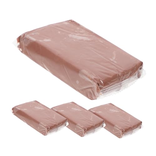 Uonlytech 4 Stück Handgefertigter Ton für Modelliermasse luftgetrocknet luftgetrockneter Lehmbausatz Ton für die Töpferei Modelliermasse zum Modellieren Coffee Uonlytech 4 Stück Handgefertigter Ton für Modelliermasse luftgetrocknet luftgetrockneter Lehmbausatz Ton für die Töpferei Modelliermasse zum Modellieren Coffee von Uonlytech