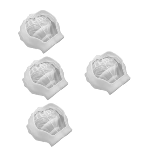 Uonlytech 4 Stück Handgeformte Silikon Gießform Praktische DIY Pflanzerform für Handarbeiten Einfach zu Entformen Reinigen für Persönliche Dekorationen und Aufbewahrung Uonlytech 4 Stück Handgeformte Silikon Gießform Praktische DIY Pflanzerform für Handarbeiten Einfach zu Entformen Reinigen für Persönliche Dekorationen und Aufbewahrung von Uonlytech