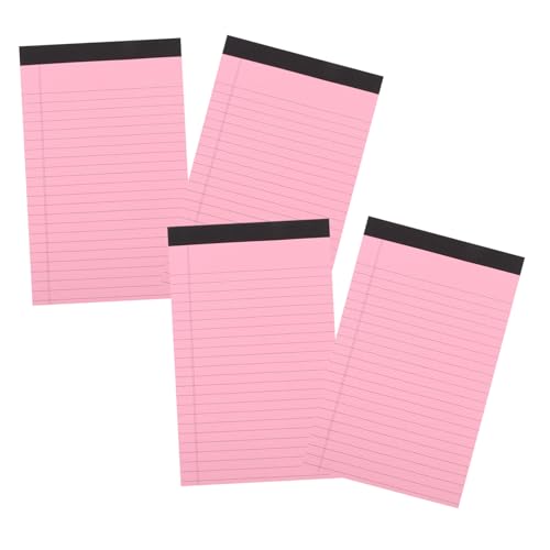 Uonlytech 4 Stück Liniertes Notizbuch Abreißbare Glattes Leichtes Büro Management Notizblock Tragbarer Schreibblock für Studenten und Berufstätige Uonlytech 4 Stück Liniertes Notizbuch Abreißbare Glattes Leichtes Büro Management Notizblock Tragbarer Schreibblock für Studenten und Berufstätige von Uonlytech
