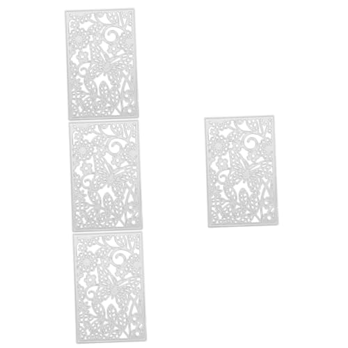Uonlytech 4 Stück Präge messer form gestanzt Stanzformen Schablone den Schnitt machen Blumenstanzungen Bastelstanzen für die Kartenherstellung Kohlenstoffstahl Silver Uonlytech 4 Stück Präge messer form gestanzt Stanzformen Schablone den Schnitt machen Blumenstanzungen Bastelstanzen für die Kartenherstellung Kohlenstoffstahl Silver von Uonlytech
