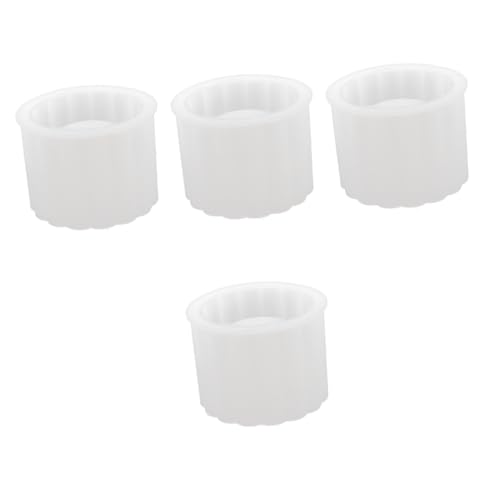 Uonlytech 4 Stück Silikonform Pflanzer Schimmel Pflanzformen aus Beton Zementform Gartentöpfe Pflanzgefäß aus Beton Gießform für Pflanzgefäße Betonform Form für Zement Kieselgel Weiß Uonlytech 4 Stück Silikonform Pflanzer Schimmel Pflanzformen aus Beton Zementform Gartentöpfe Pflanzgefäß aus Beton Gießform für Pflanzgefäße Betonform Form für Zement Kieselgel Weiß von Uonlytech