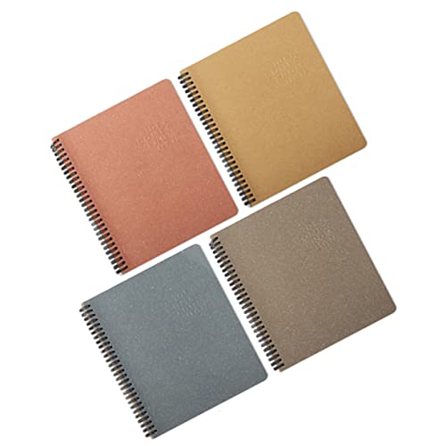 Uonlytech 4 Stück Spiral Notizbücher Leichtgewichtige Praktische Reisetagebücher Farben für Pläne Reisen und Erinnerungen Uonlytech 4 Stück Spiral Notizbücher Leichtgewichtige Praktische Reisetagebücher Farben für Pläne Reisen und Erinnerungen von Uonlytech