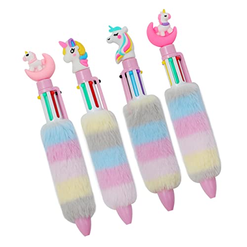 Uonlytech 4 Stück Teiliges Bunte Einhorn Kugelschreiber mit Pailletten Niedliche Stifte für Mädchen Lustige Stifte Schreiben und Malen Schüler Uonlytech 4 Stück Teiliges Bunte Einhorn Kugelschreiber mit Pailletten Niedliche Stifte für Mädchen Lustige Stifte Schreiben und Malen Schüler von Uonlytech