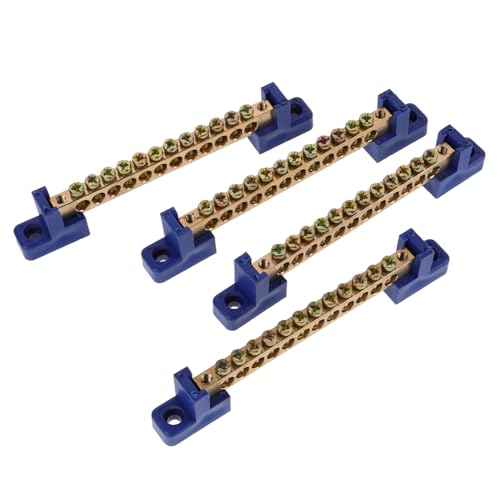 Uonlytech 4 Teiliges Kupfer Klemmenfeld Erdungsschienen Kits Schienenstecker Klemmen Sammelschienen Klemmenblock Batterieklemmenverbinder Elektrische Erdungssammelschienen Marine Uonlytech 4 Teiliges Kupfer Klemmenfeld Erdungsschienen Kits Schienenstecker Klemmen Sammelschienen Klemmenblock Batterieklemmenverbinder Elektrische Erdungssammelschienen Marine von Uonlytech