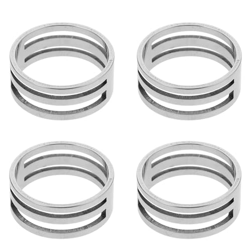 Uonlytech 4-teiliges Biegering-Öffner-Werkzeug: Biegeringe, geteilte Öffnerkreise, 17 mm, Öffnungs- und Schließwerkzeug für die Schmuckherstellung, DIY-Bastelprojekte von Uonlytech