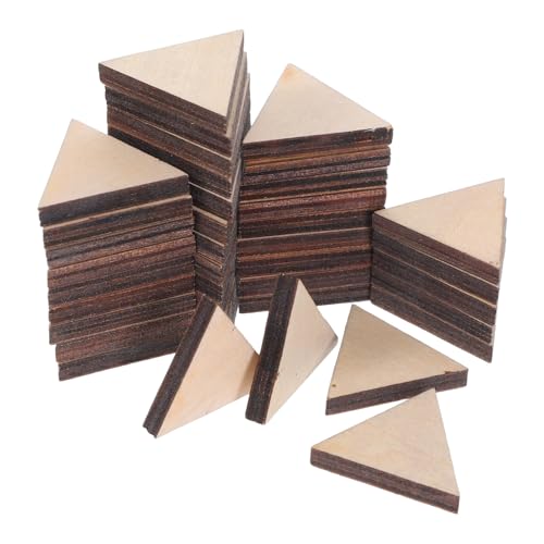 Uonlytech 40 Stück Bastelbedarf Für Mosaik Kleine Mosaikfliesen Mosaik-sets Für Anfänger Fliesen Für Das Handwerk Mosaik-handwerksfliesen Bastelset Mosaikfliesen Zum Basteln Holz Beige von Uonlytech